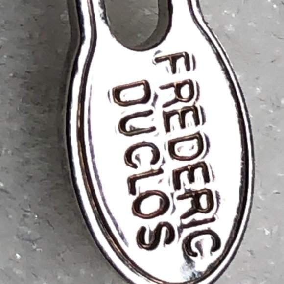 Fredric Duclos | 925 Silver Necklace & Pearl Swirl Pendant - Picture 2 of 3